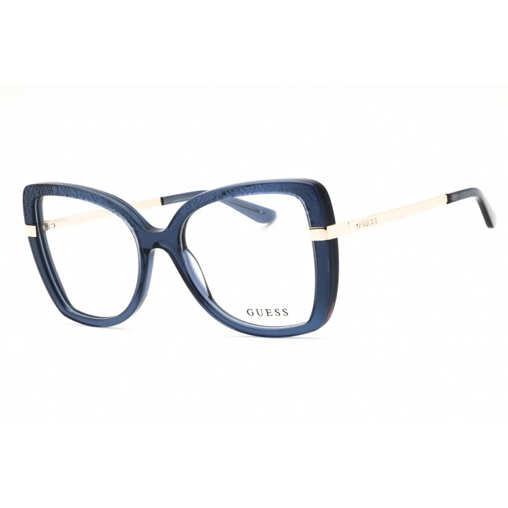 NWT Guess GU50245-090-54 Blue 54mm Eyeglasses